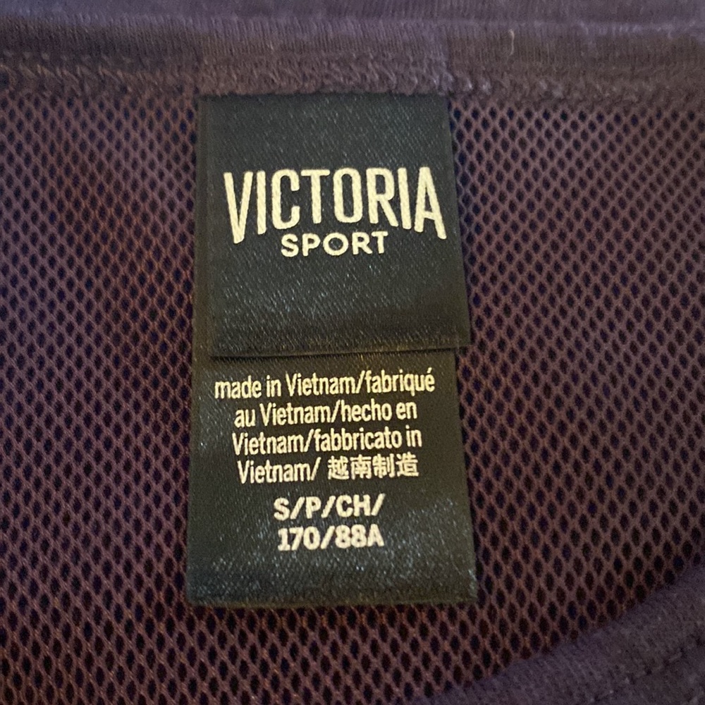 Victoria's Secret Sport VSX Mesh Panel Athletic Active Top Shirt Size Small VGC - Picture 5 of 5